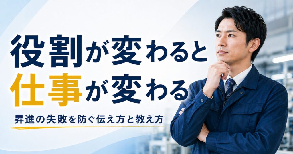 考える管理職の横顔