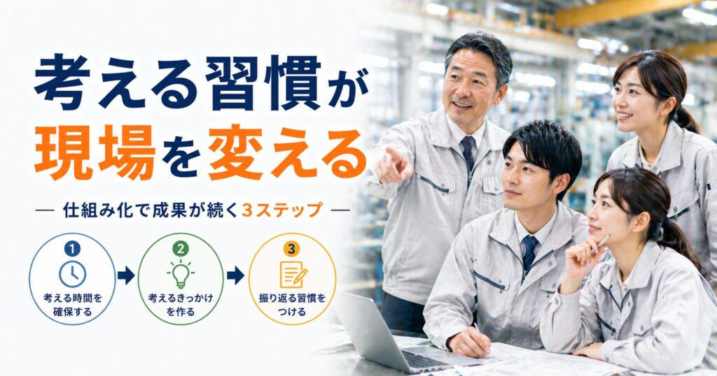 考える時間を確保した人びと