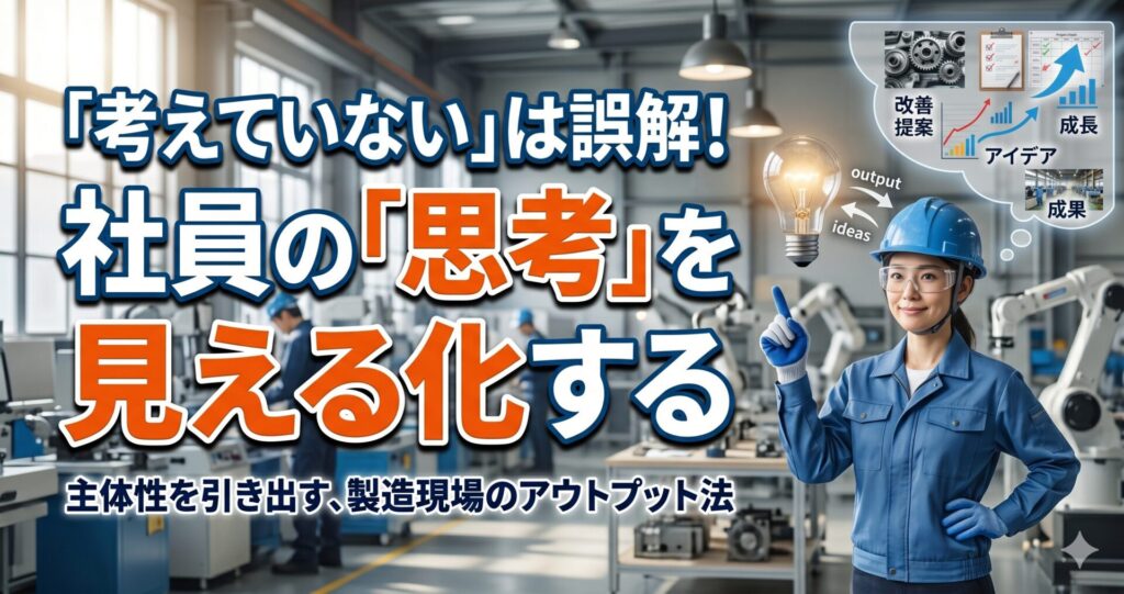 アウトプットする女性